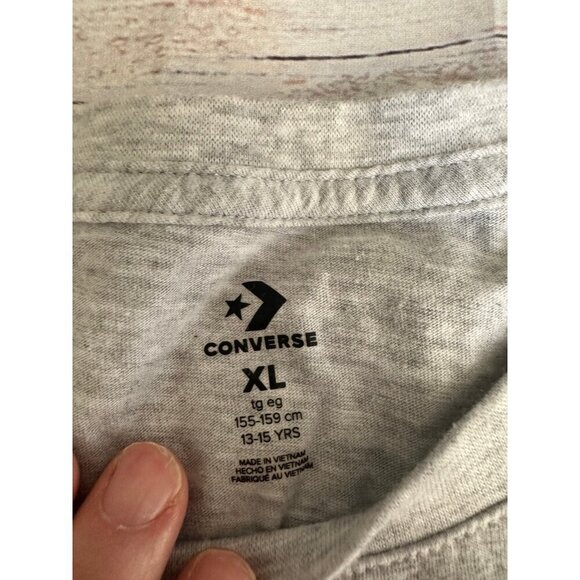 Girls Converse sequin shirt yxl - Picture 3 of 3